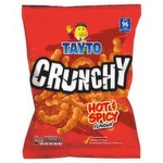 Tayto Crunchy Hot & Spicy Snacks (130 g)